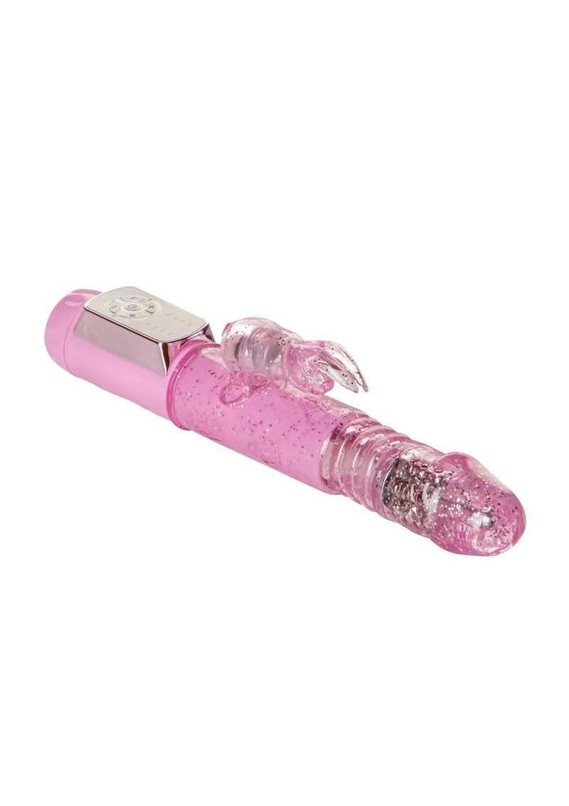 Jack Rabbit Petite Thrusting Rabbit Vibrator - Pink