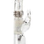 Jack Rabbit Platinum Collection Rabbit Vibrator - Clear/Silver