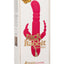 Jack Rabbit Signature Heated Rechargeable Silicone Triple Fantasy Rabbit Vibrator - Pink