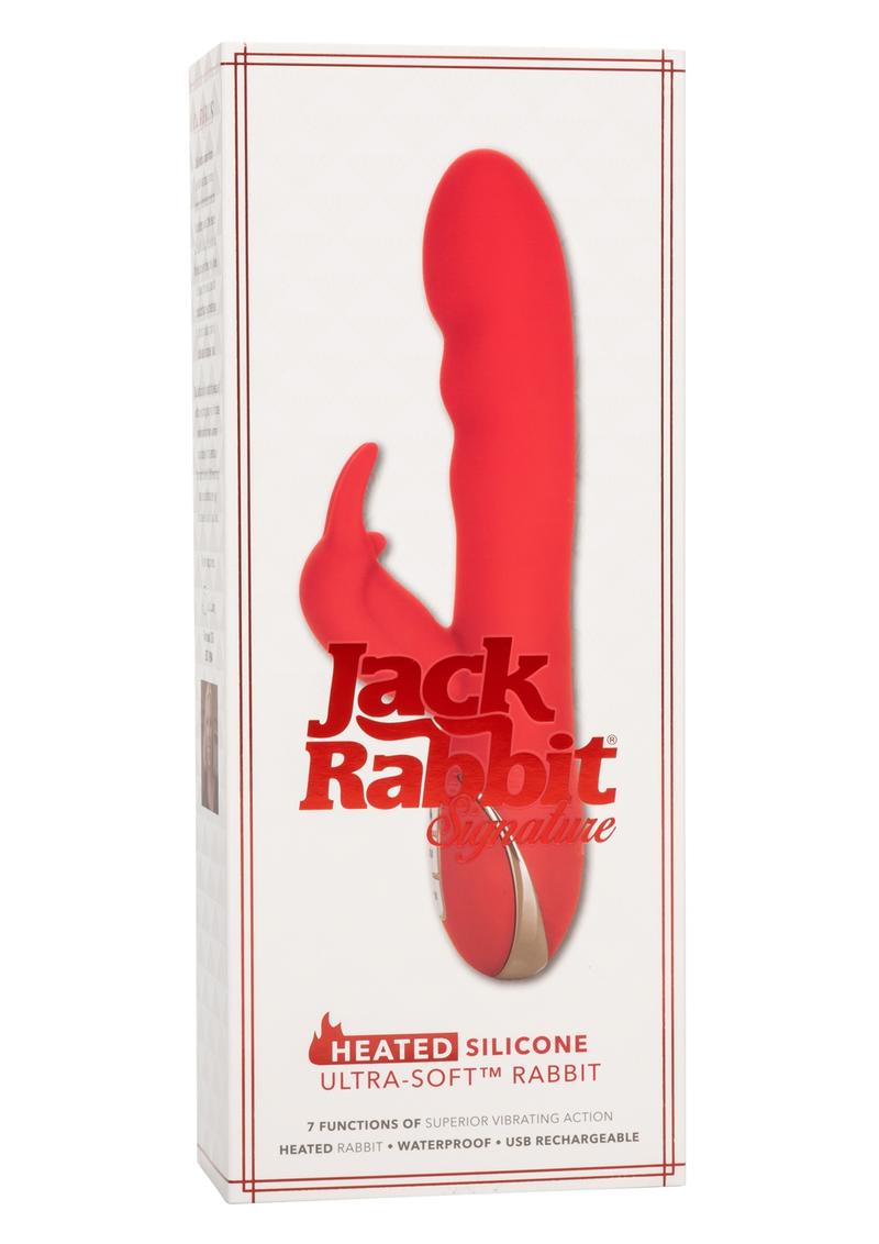 Jack Rabbit Signature Heated Silicone Ultra-Soft Rabbit Rechargeable Vibrator