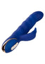 Jack Rabbit Signature Rechargeable Silicone Wave Motion Rabbit Vibrator - Blue