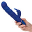 Jack Rabbit Signature Rechargeable Silicone Wave Motion Rabbit Vibrator - Blue
