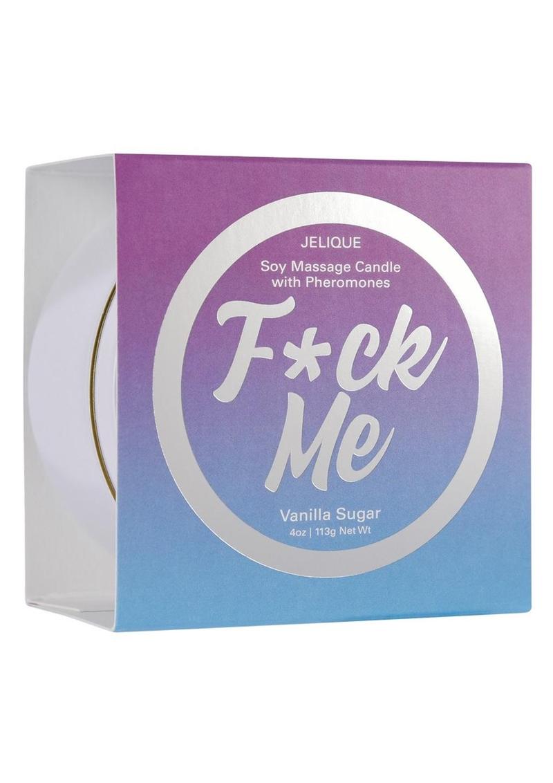 Jelique Massage Candle Pheromone F*ck Me Vanilla Sugar - 4oz