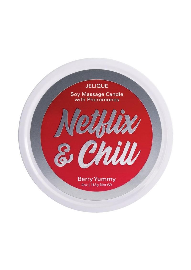 Jelique Massage Candle Pheromone Netflix and Chill Very Yummy - 4oz