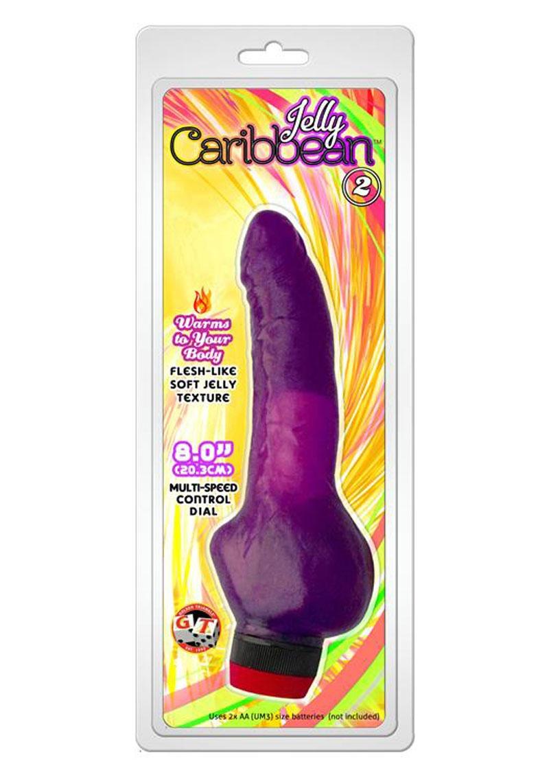 Jelly Caribbean Number 2 Jelly Vibrator The Toy Box Jelly Caribbean Number 2 Jelly Vibrator The Toy Box