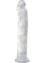 Jelly Jewels Dildo - Clear - 8in
