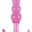 Jelly Rancher Ripple T Plug Butt Plug - Pink