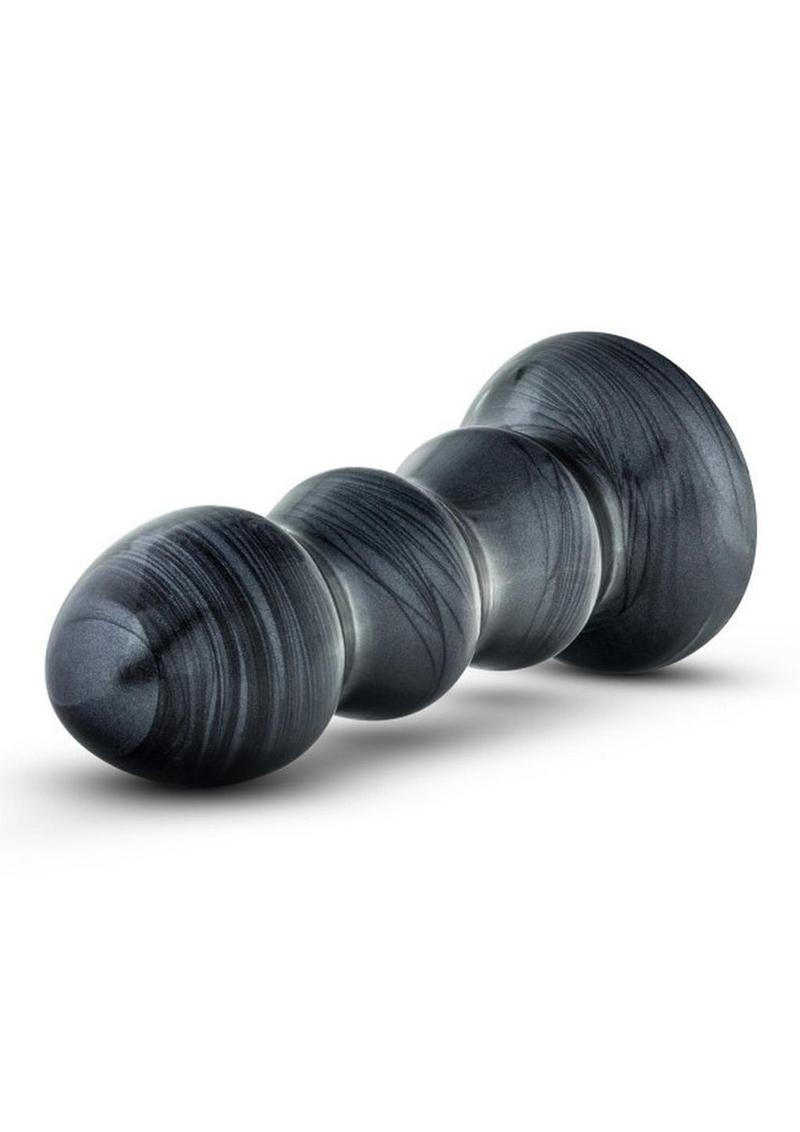 Jet Black Jack Butt Plug - Carbon Metallic - Black