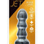 Jet Black Jack Butt Plug - Carbon Metallic