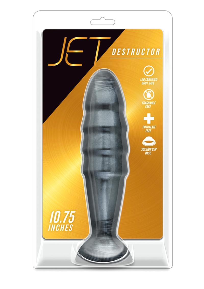 Jet Destructor Butt Plug - Carbon Metallic – The Toy Box