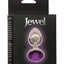 Jewel Amethyst Aluminum Anal Plug