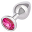 Jewel Rose Aluminum Anal Plug