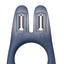 Jimmyjane Deimos Rechargeable Silicone Dual Vibe Cock Ring - Blue