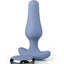 Jimmyjane Dia Rechargeable Silicone Anal Plug - Blue