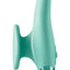 Jimmyjane Form 2 Gripp Rechargeable Silicone Stimulating Vibrator - Teal