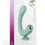 Jimmyjane Reflexx Rabbit 2 Rechargeable Silicone Vibrator - Teal