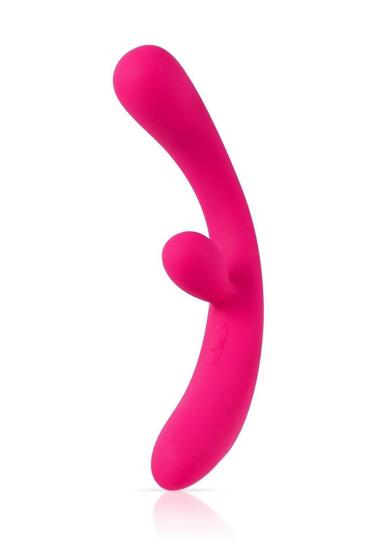 Jimmyjane Reflexx Rabbit 3 Rechargeable Silicone Vibrator - Fuchsia/Pink