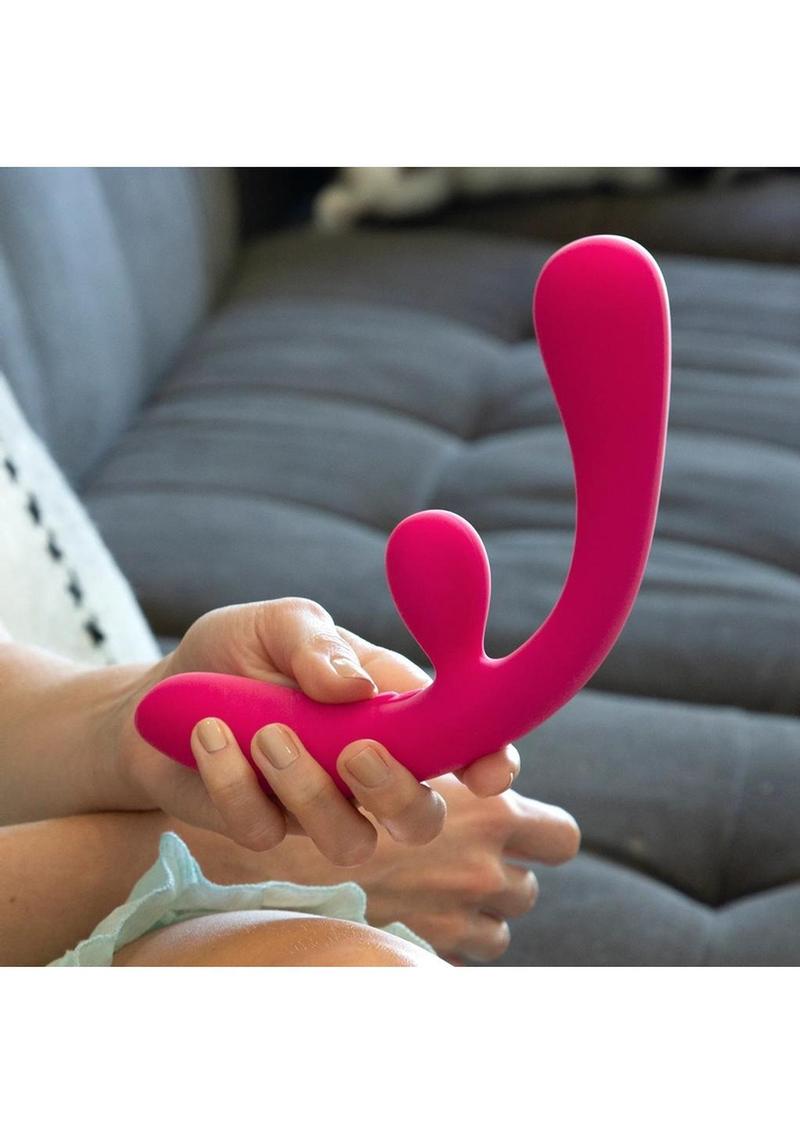 Jimmyjane Reflexx Rabbit 3 Rechargeable Silicone Vibrator