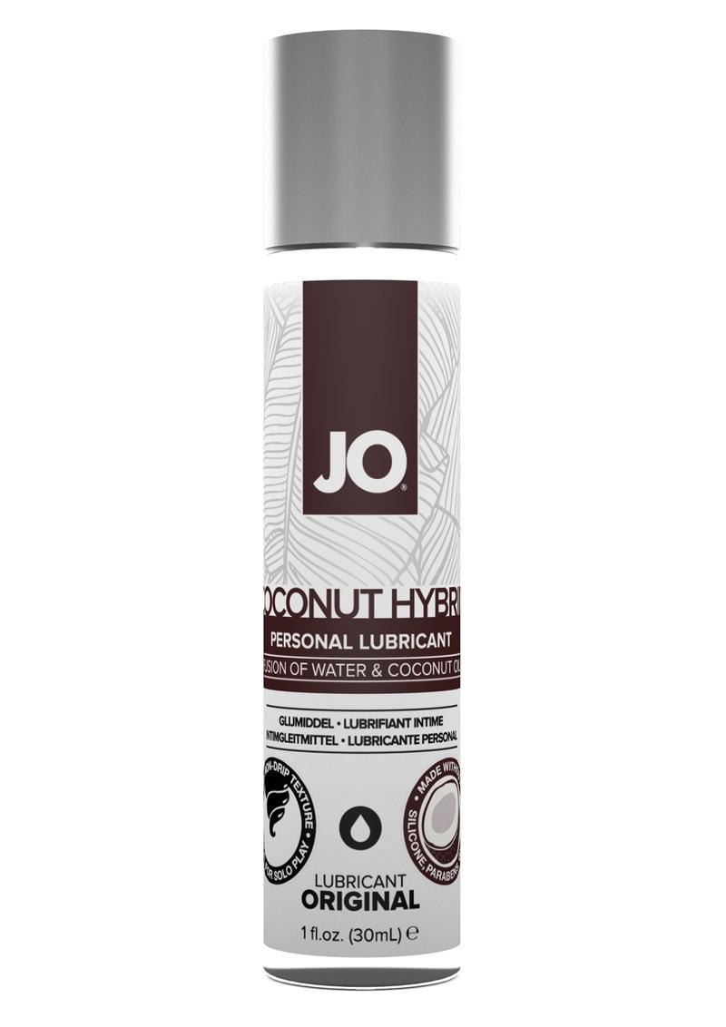 JO Silicone Free Hybrid Original Personal Lubricant Water and Coconut Oil - 1oz