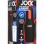 Jock 15x Sucking and Vibrating Rechargeable Masturbator - Black