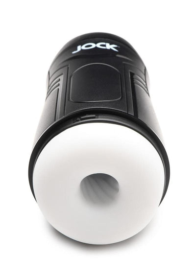 Jock 9x Sucking and Vibrating Masturbator - White