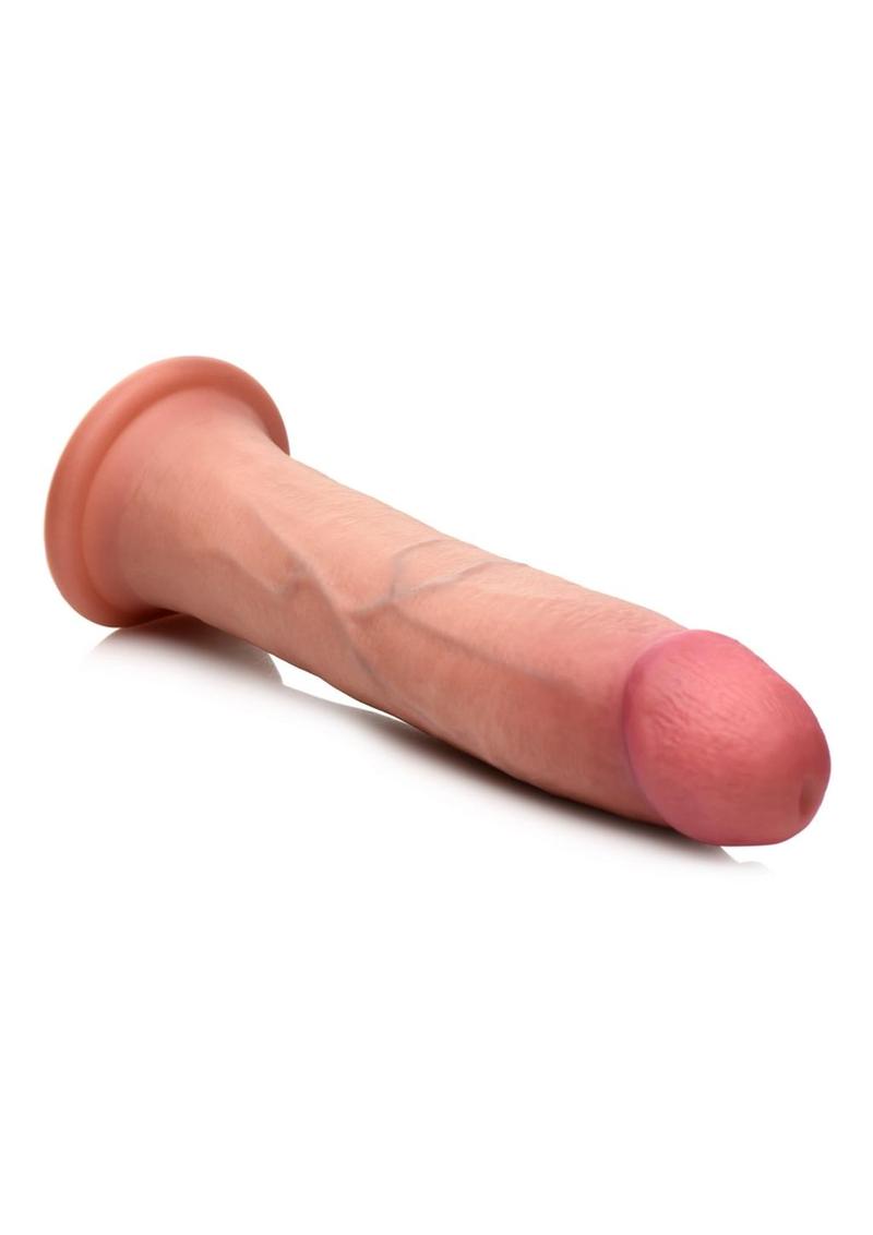 Jock Dual Density Silicone Dildo - Vanilla - 8in