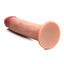 Jock Dual Density Silicone Dildo - Vanilla - 8in