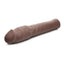 Jock Extra Thick Penis Extension Sleeve - Chocolate - 2in