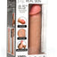 Jock Real Skin Silicone Dildo - Vanilla - 8.5in