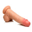 Jock Real Skin Silicone Dildo with Balls