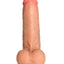 Jock Real Skin Silicone Dildo with Balls