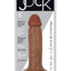 Jock Realistic Dildo - Caramel - 6in