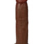 Jock Realistic Dildo - Chocolate - 8in