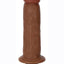 Jock Vibrating Dildo - Caramel - 7in