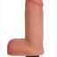 Jock Vibrating Dildo with Balls - Vanilla - 6in