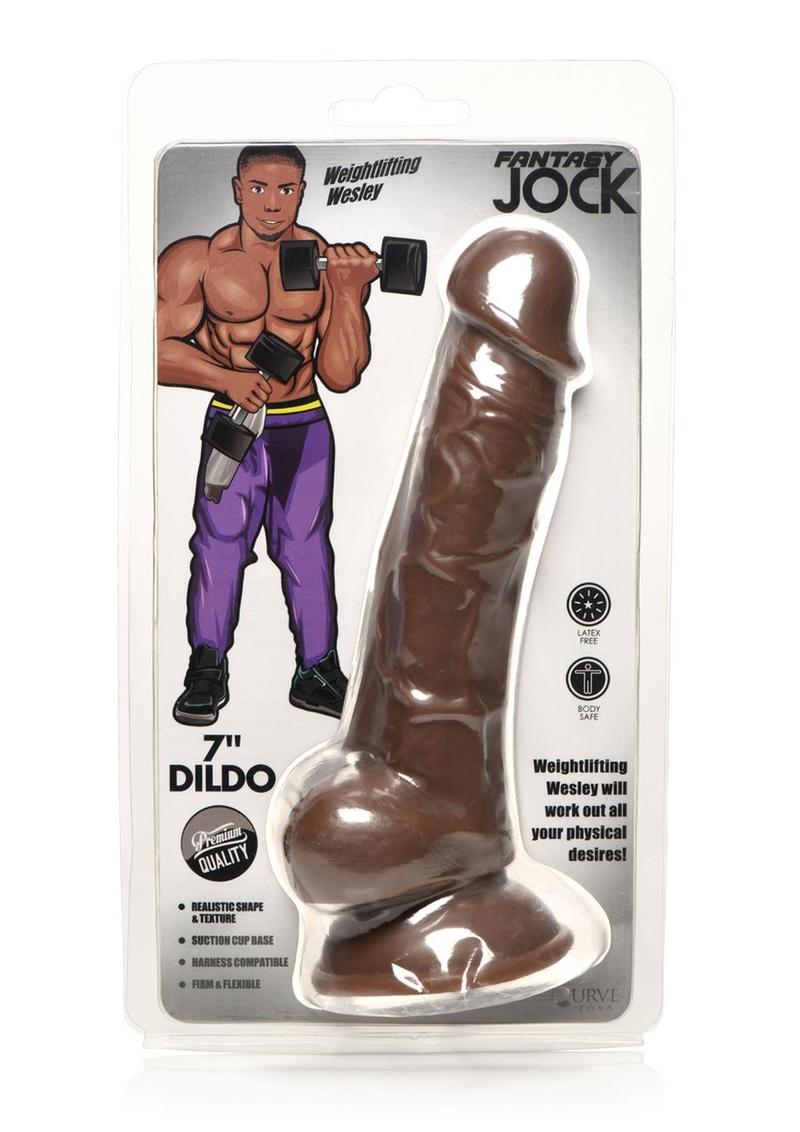 Jock Weightlifting Welsley Dildo with Balls
