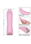 Jopen Amour Mini G Rechargeable Silicone G-Spot Bullet Vibrator - Pink