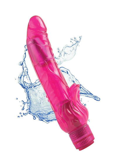 Juicy Jewels Vivid Rose Vibrator - Pink/Red