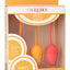 Kegel Training Set Mango Silicone - Orange