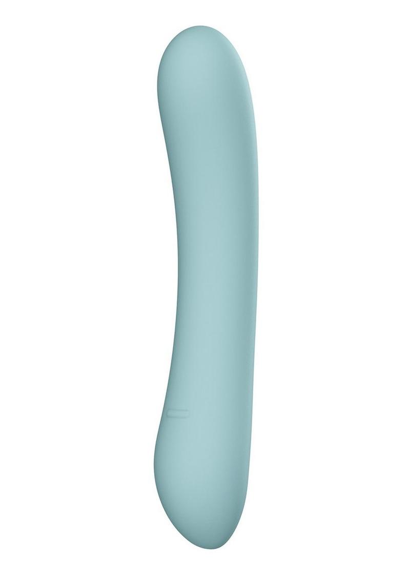 Kiiroo Pearl2+ - G-Spot Silicone Vibrator - Green/Turquoise