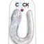 King Cock Clear Double Trouble - Clear - Large