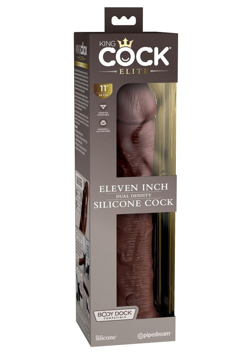 King Cock Elite Dual Density Silicone Dildo