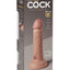 King Cock Elite Dual Density Silicone Dildo