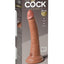 King Cock Elite Dual Density Silicone Dildo