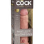 King Cock Elite Dual Density Silicone Dildo