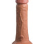 King Cock Elite Dual Density Vibrating Rechargeable Silicone Dildo