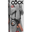 King Cock Hollow Strap-On Suspender System with Dildo