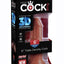 King Cock Plus Triple Density Dildo