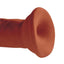 King Cock Plus Triple Density Dildo - Chocolate - 6in