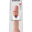 King Cock Realistic Dildo - Vanilla - 11in